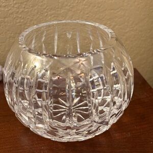 Crystal Cut Glass Decorative Vase 24% Leaded